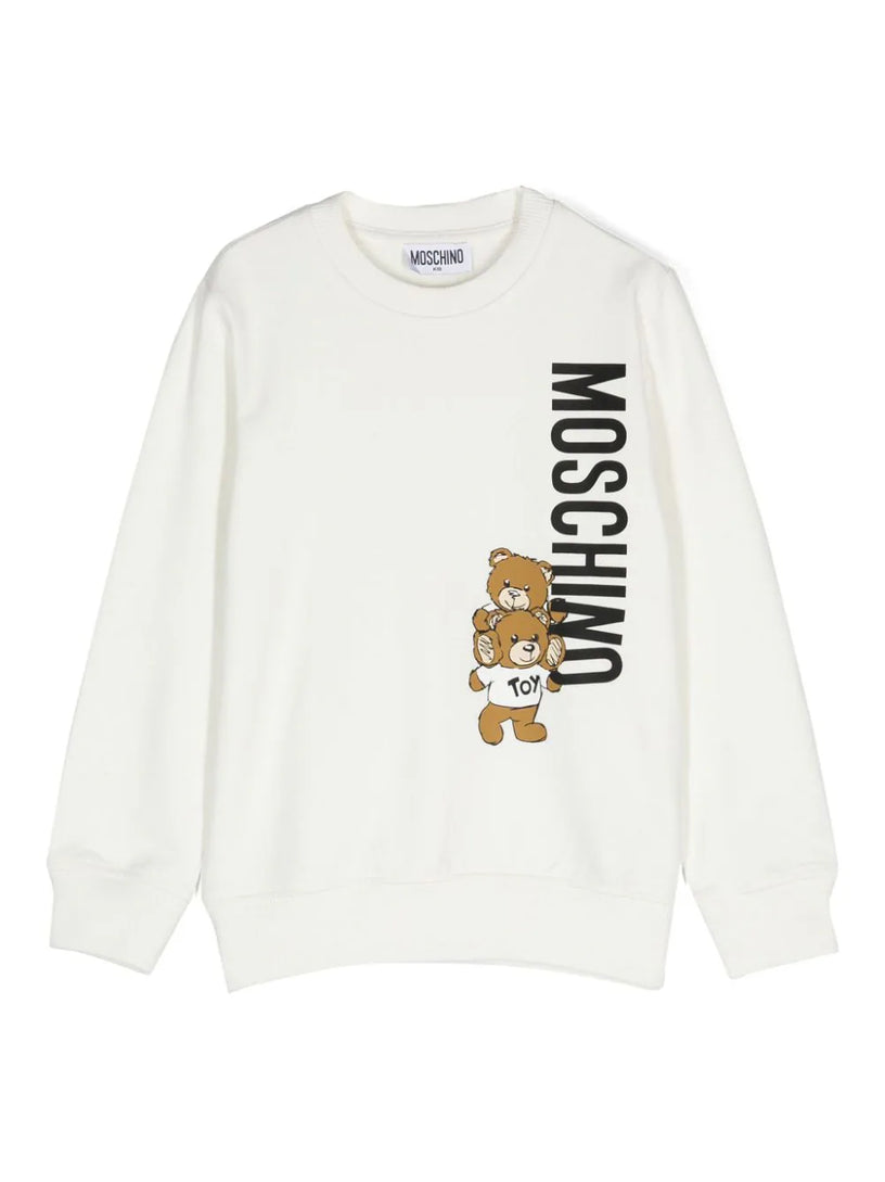 Moschino Kids Sweatshirt with teddy bear motif