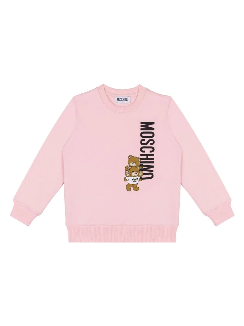 Moschino Kids Sweatshirt with teddy bear motif