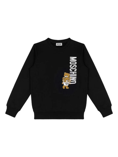 Sweatshirt with Teddy Bear motif