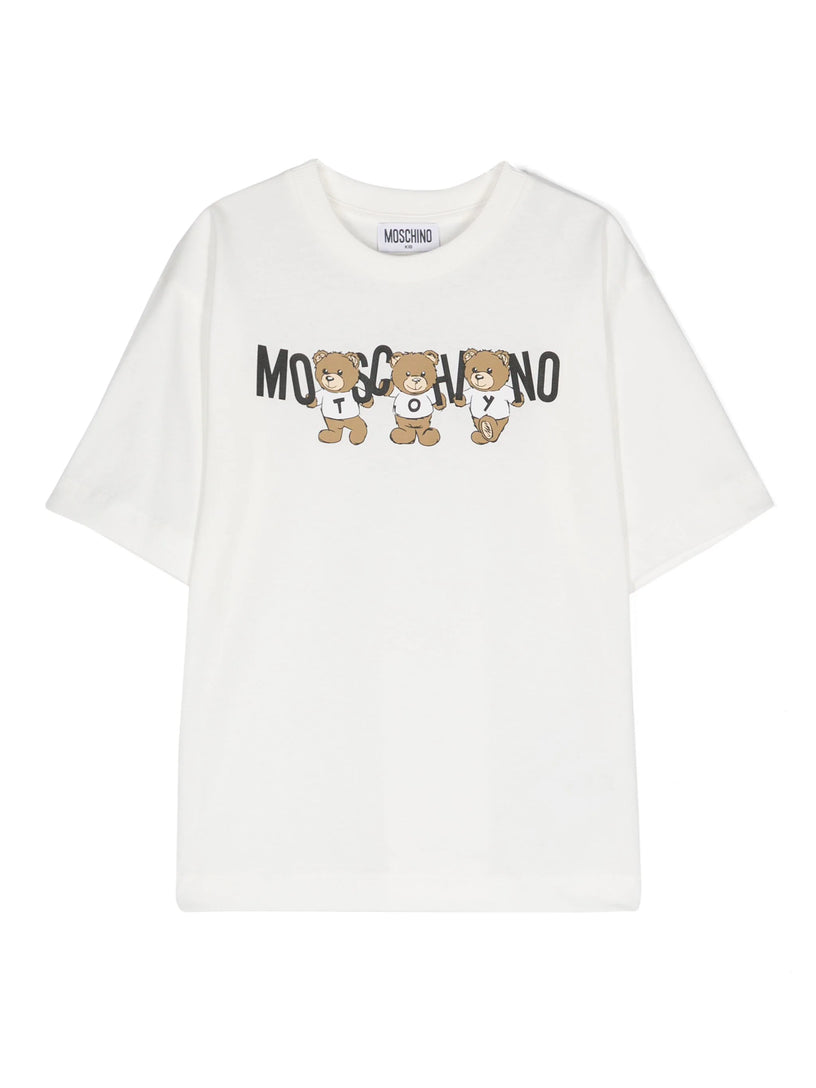 Moschino Kids T-shirt with teddy bear motif