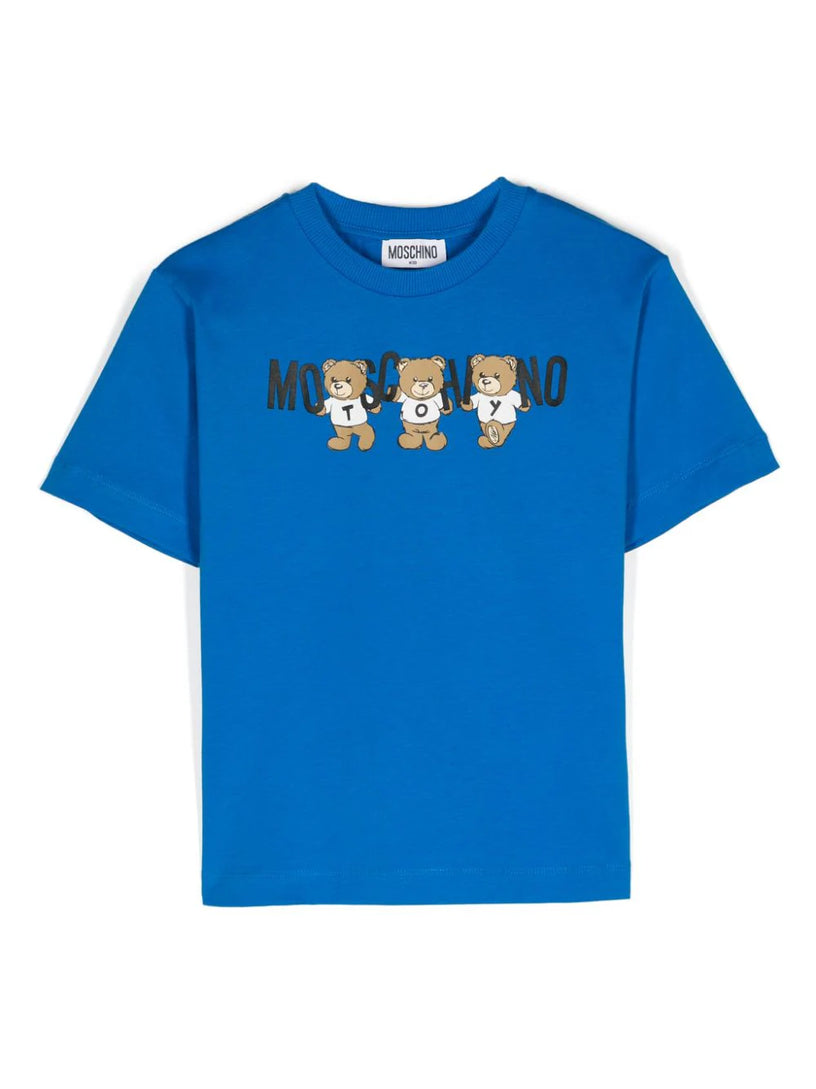 Moschino Kids T-shirt with teddy bear motif