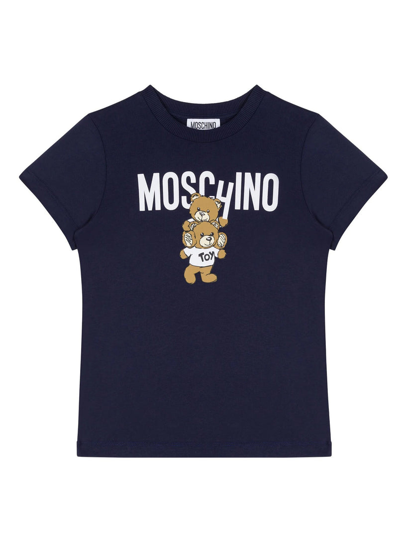 Moschino Kids Teddy bear-print t-shirt