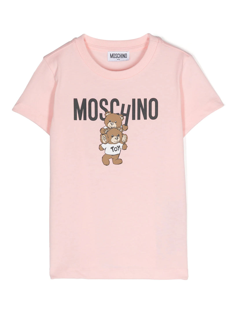 Moschino Kids Teddy bear-print t-shirt