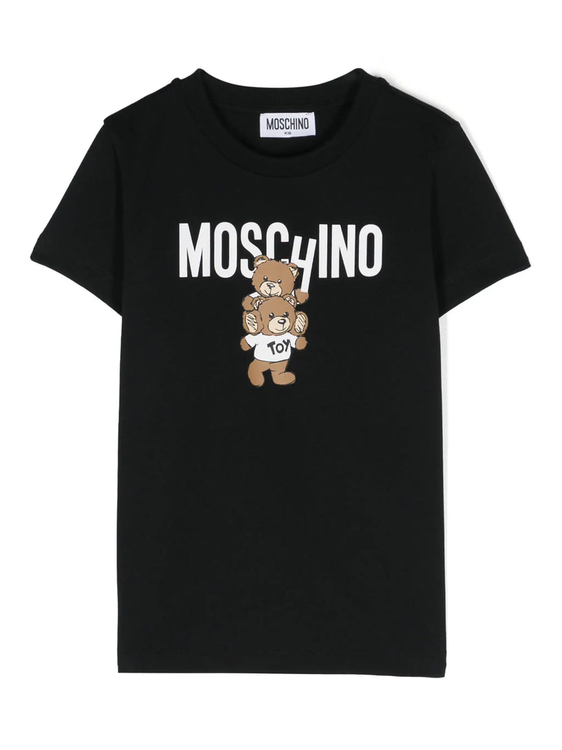 Moschino Kids Teddy bear-print t-shirt