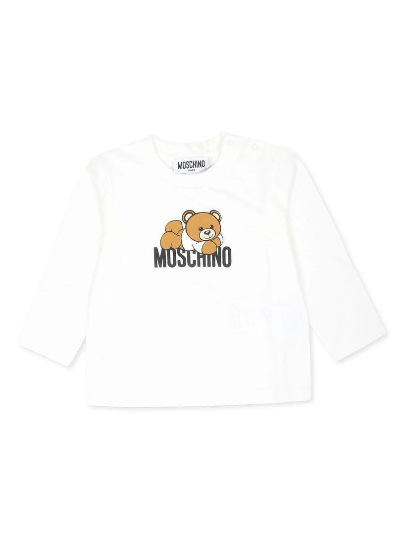 Moschino Kids Long-sleeved t-shirt with print