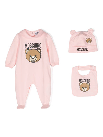 Onesie set with Teddy Bear motif