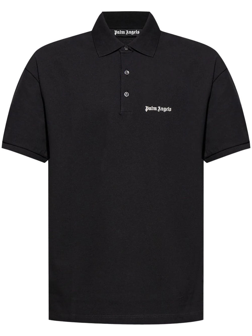 PALM ANGELS Classic logo polo shirt