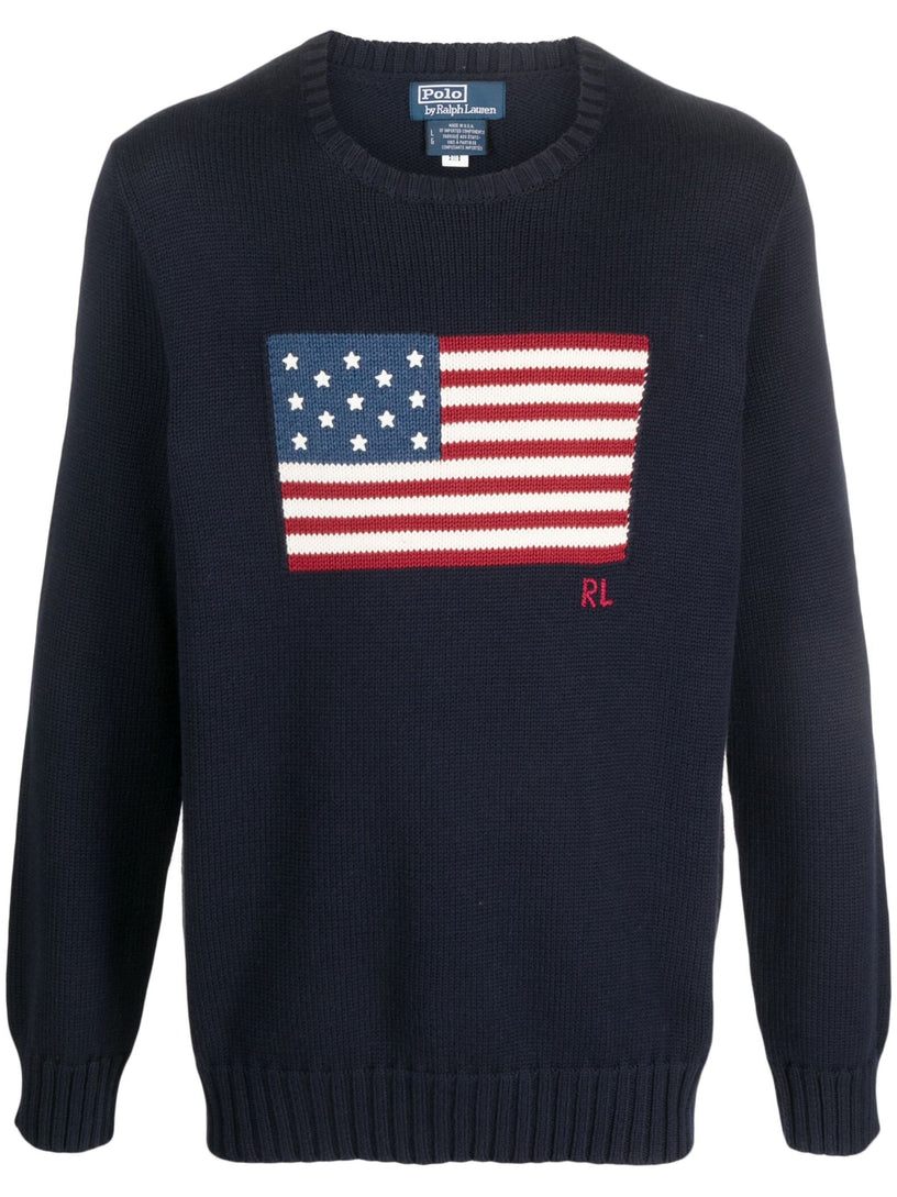 POLO RALPH LAUREN The iconic flag jumper