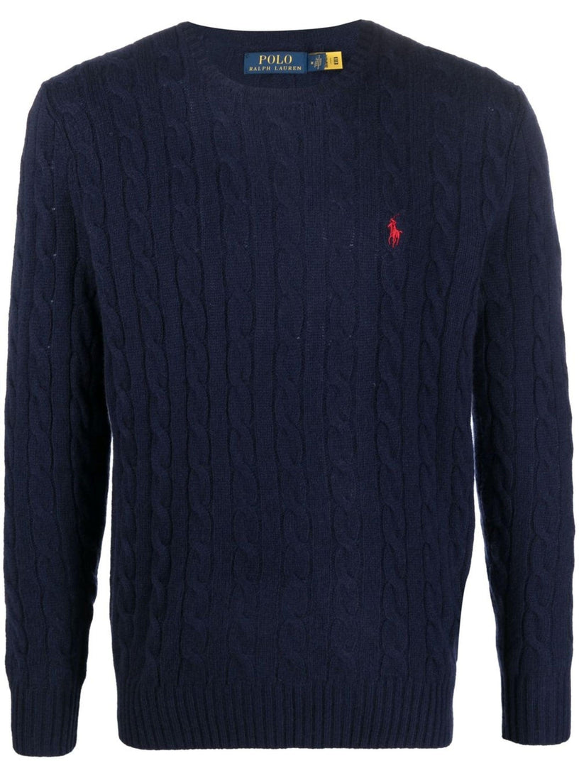 POLO RALPH LAUREN Cable wool and cashmere sweater