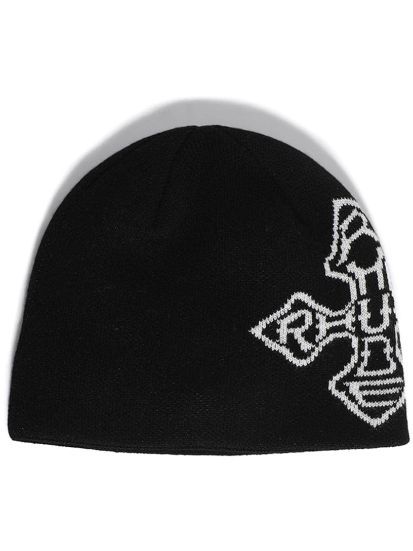 Cross logo knitted beanie