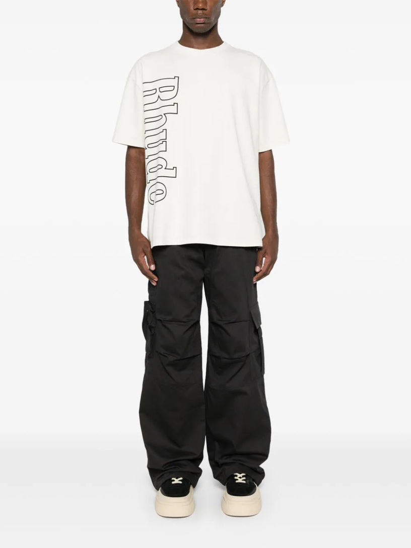 T-shirt with side Rhude logo