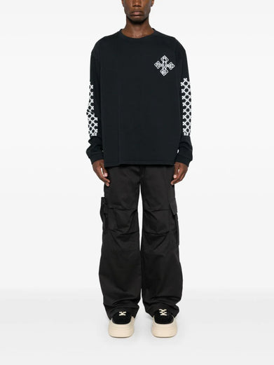 Rhude cross ls T-shirt