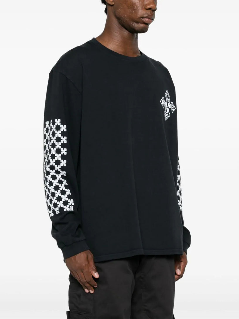 Rhude cross ls T-shirt