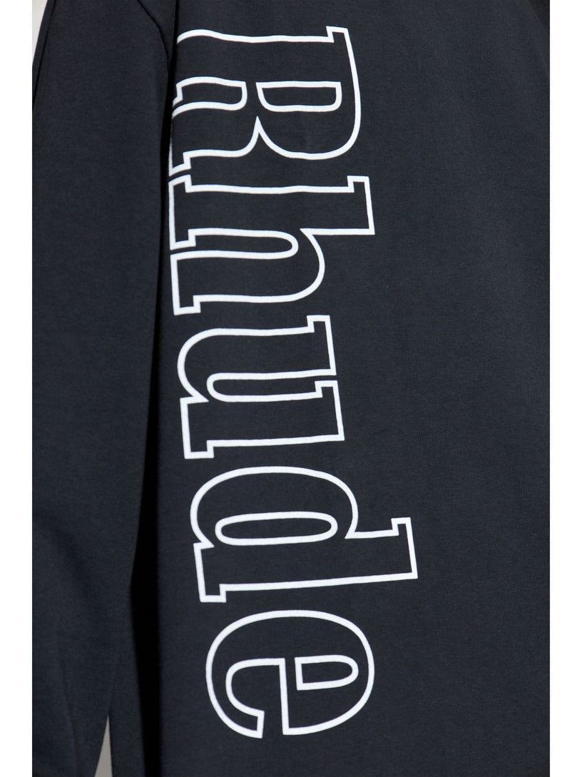 Rhude side logo ls tee