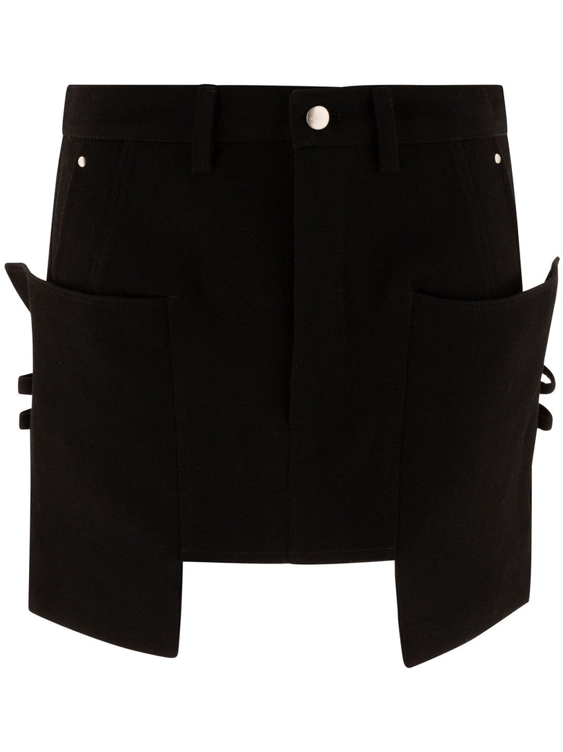 RICK OWENS Stefan mini skirt