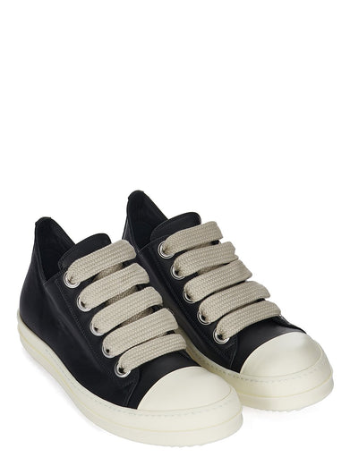 Jumbolaced low sneaks in leather