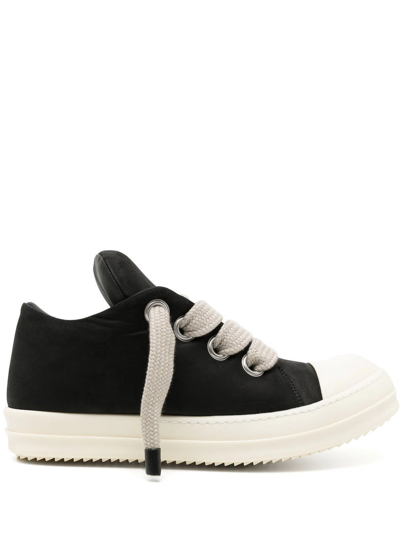 RICK OWENS Jumbo lace padded low sneakers