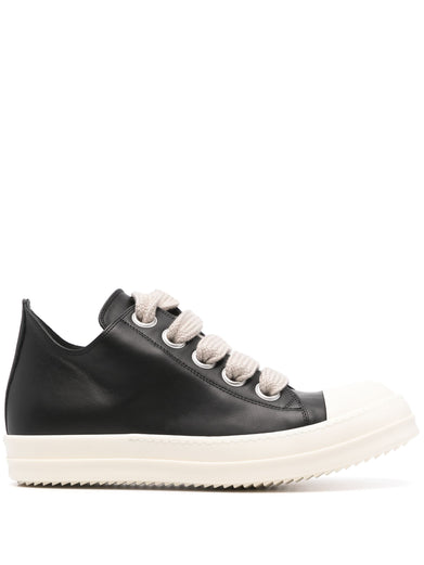 Jumbolaced low sneaks in calf leather