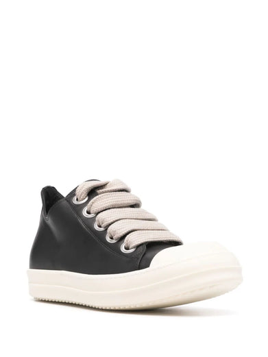 Jumbolaced low sneaks in calf leather