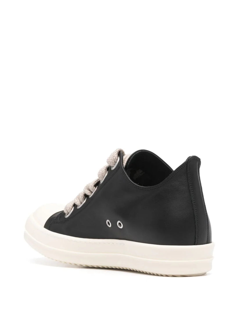 Jumbolaced low sneaks in calf leather