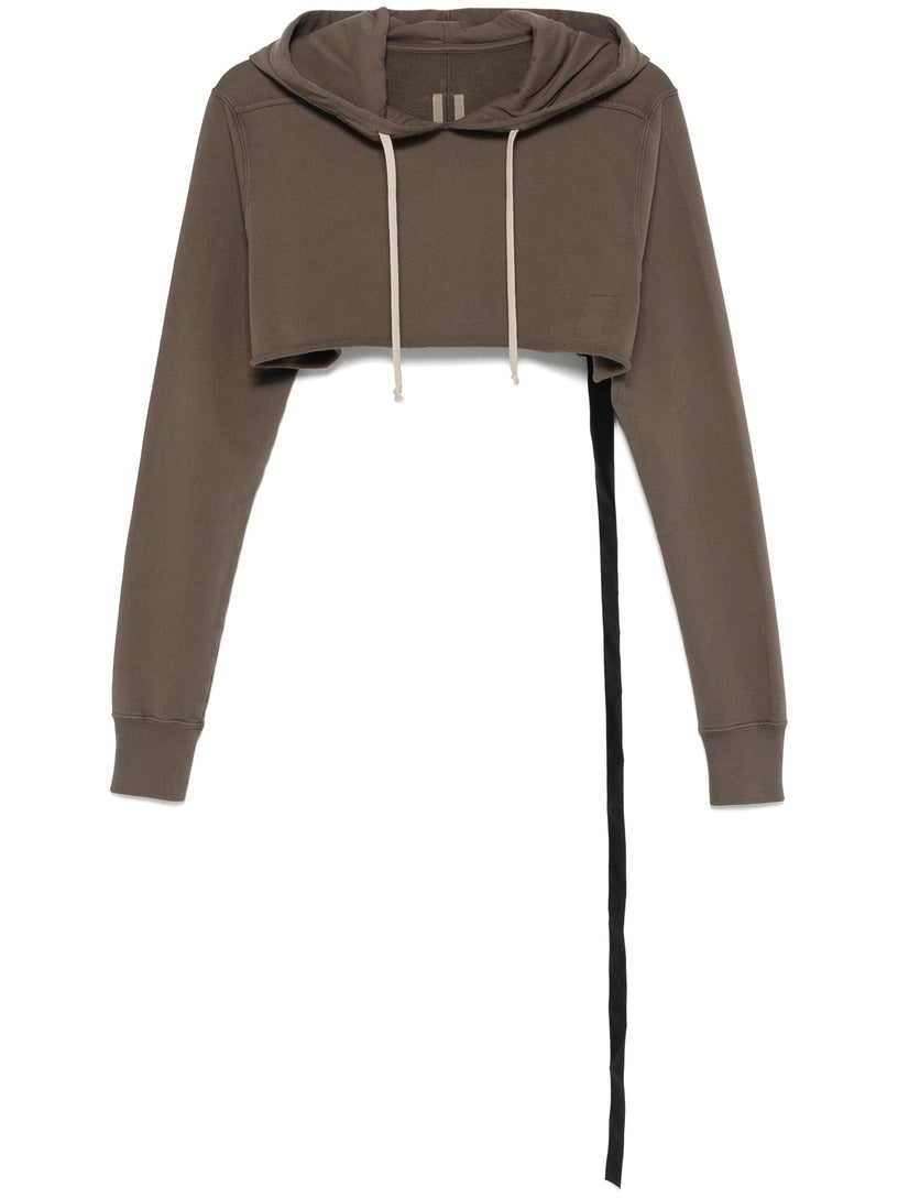 Rick Owens DRKSHDW Cropped hoodie