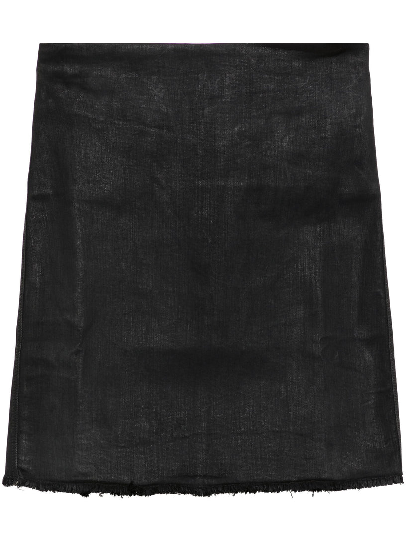 Rick Owens DRKSHDW Dirt mini skirt