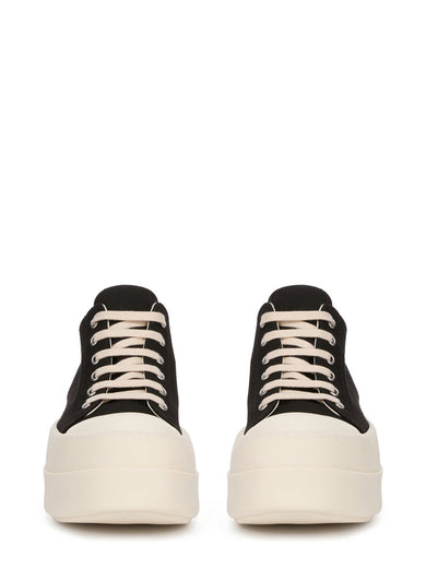 Double bumper low sneakers