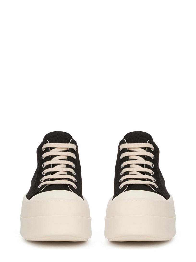 Double bumper low sneakers