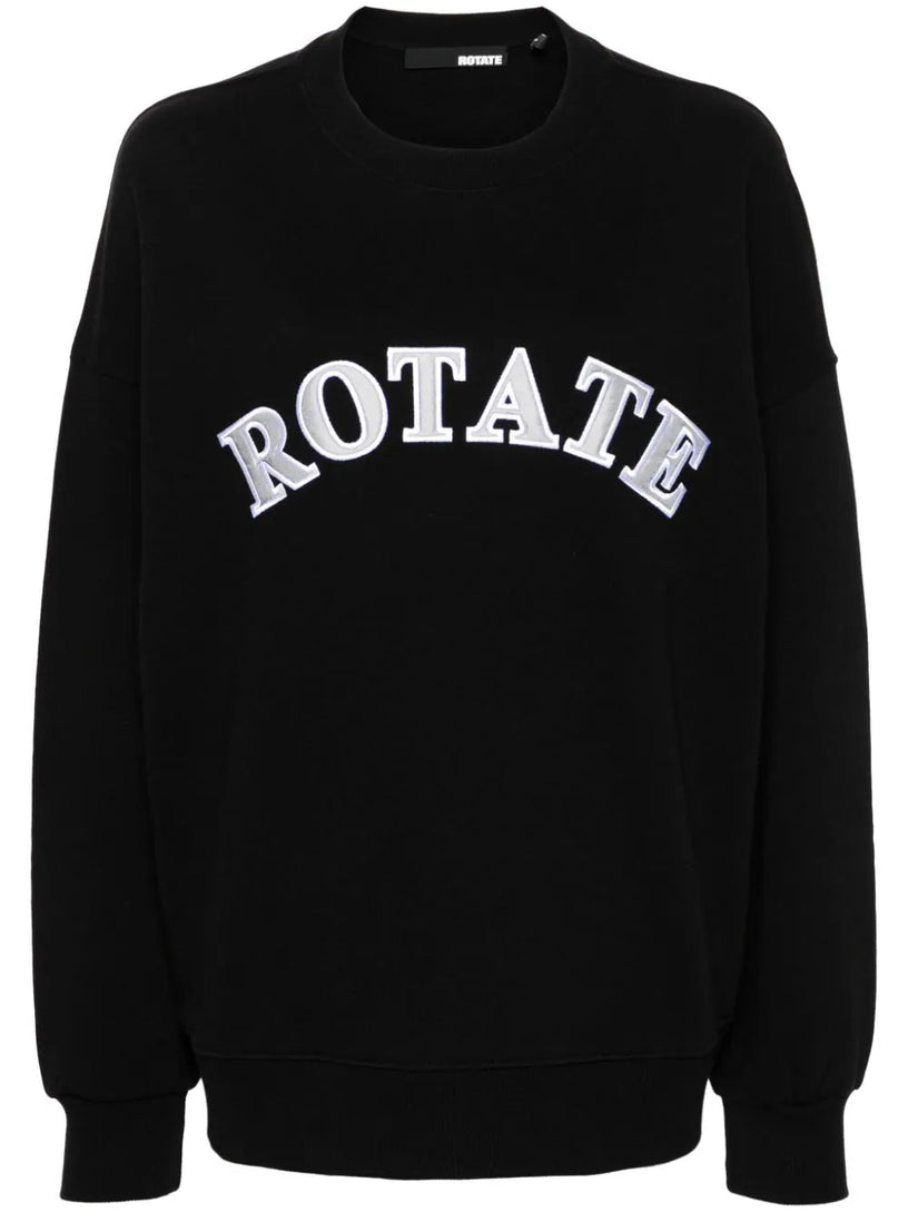 Crew-neck sweatshirt with logo