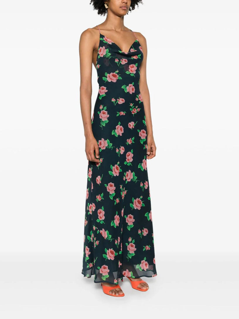 Chiffon Maxi Slip Dress