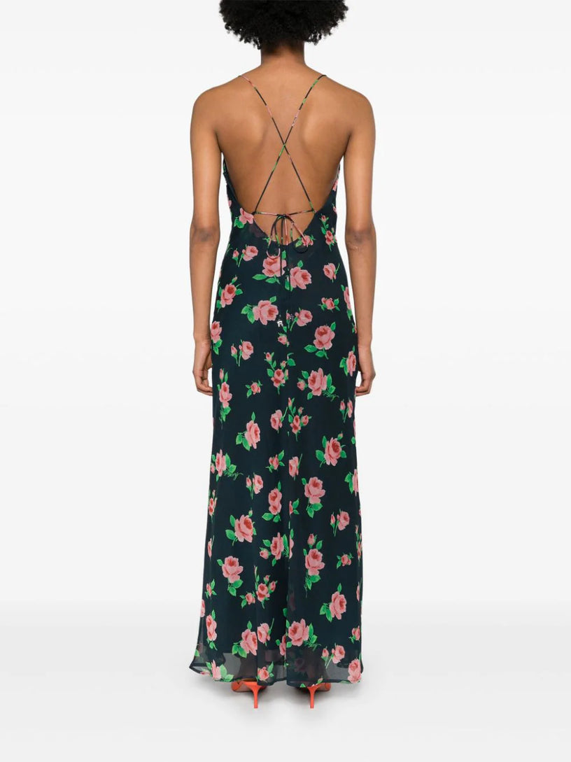 Chiffon Maxi Slip Dress