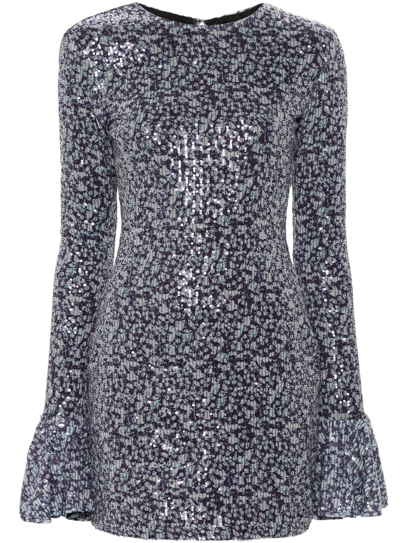 ROTATE Mini sequin dress