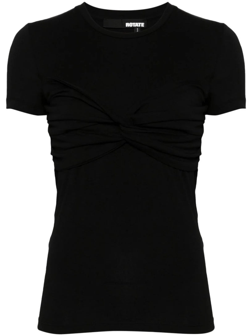 ROTATE Fitted twisted t-shirt