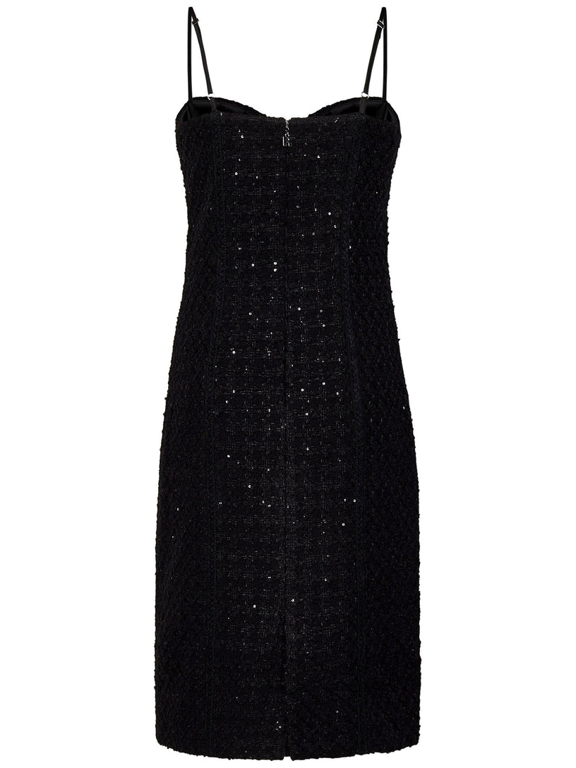 Boucle midi dress