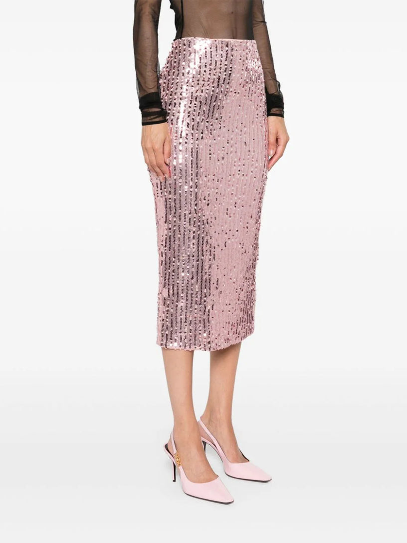 Sequins pencil skirt