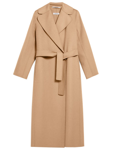 Poldo wool coat with belt