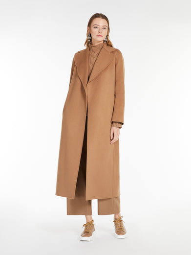 Poldo wool coat with belt