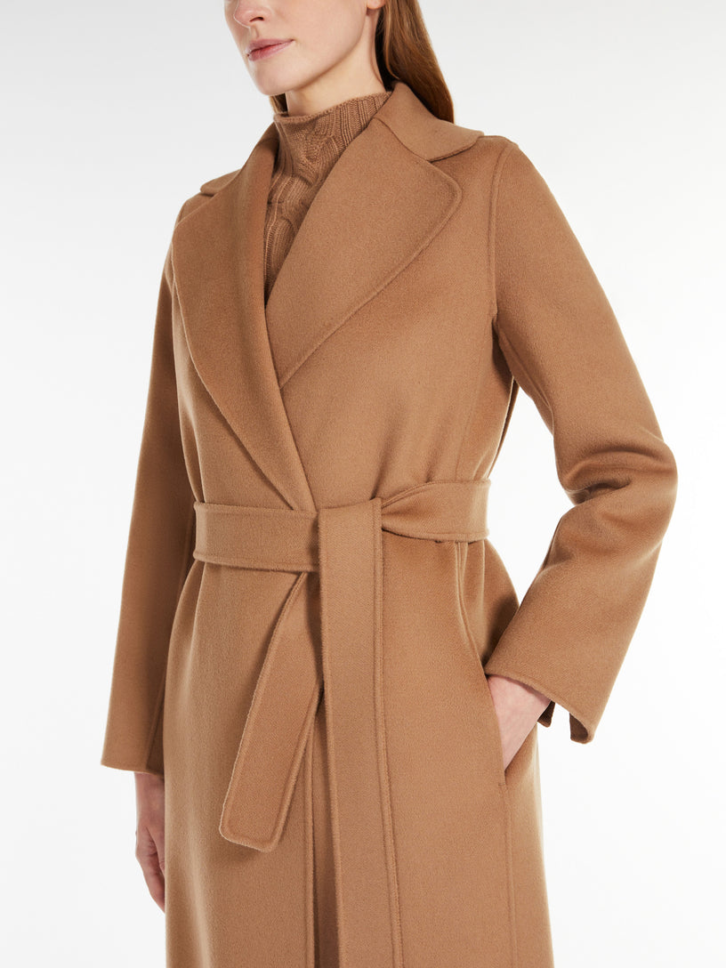 Poldo wool coat with belt