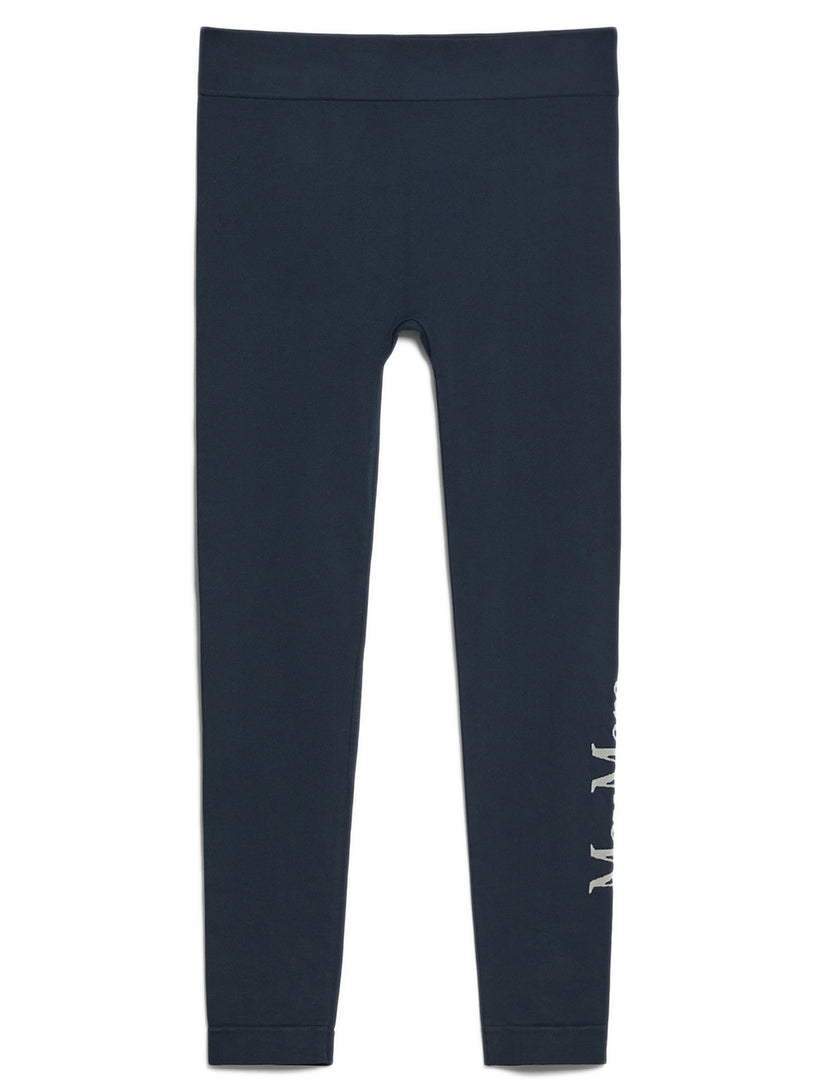 S Max Mara Basilea technical leggings with logo