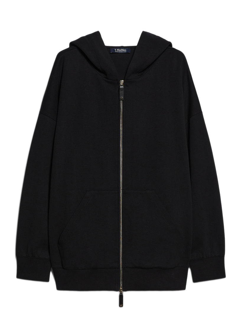 S Max Mara Cotton sweatshirt with zip