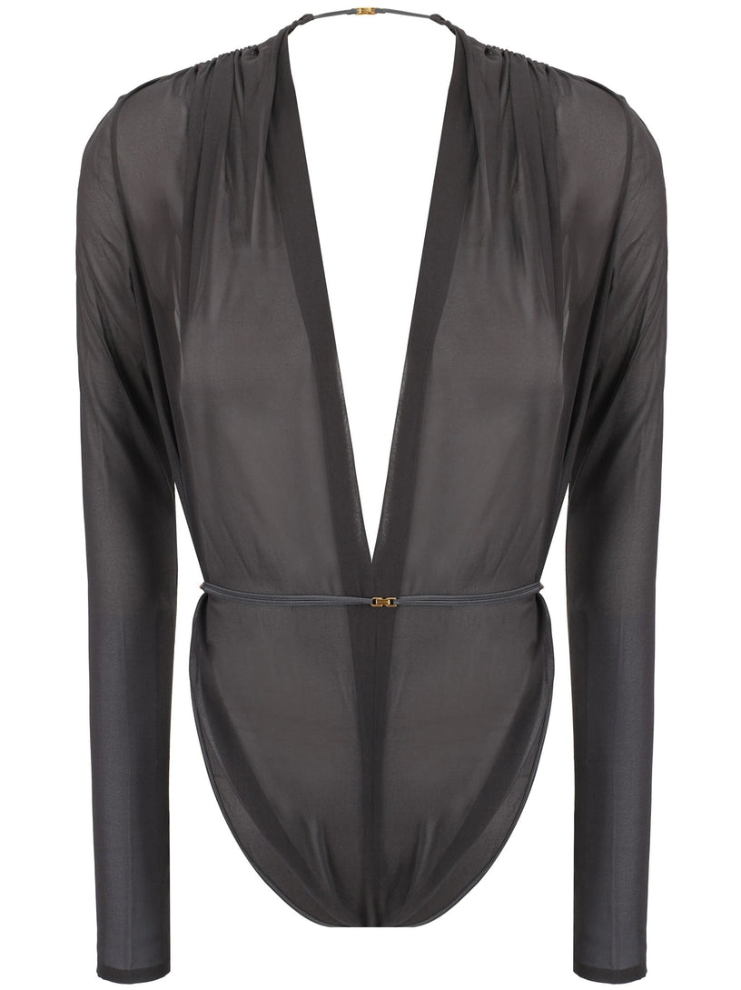 Silk bodysuit