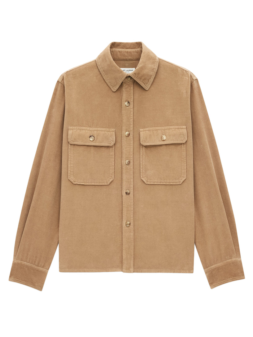 Saint Laurent Overshirt in corduroy