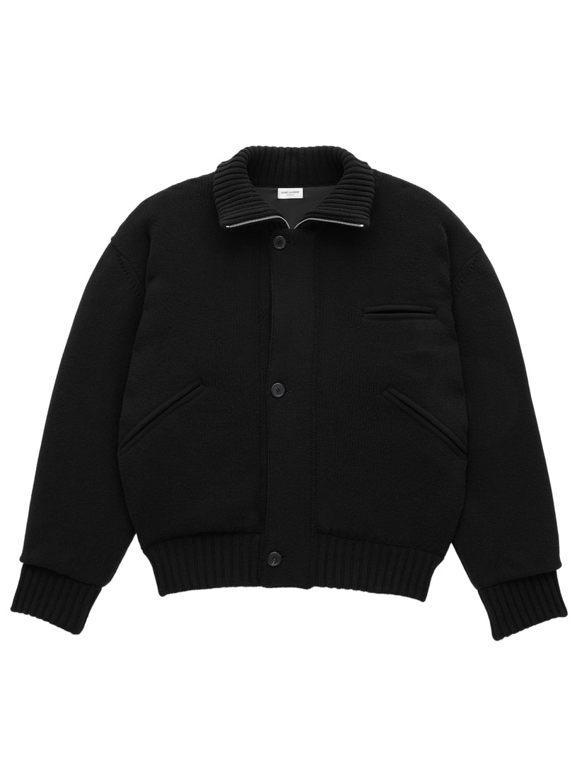 Saint Laurent Cardigan jacket in wool