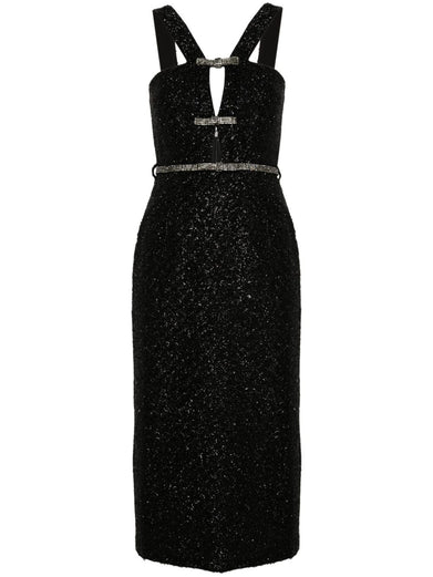 Tinsel Boucle Midi Dress