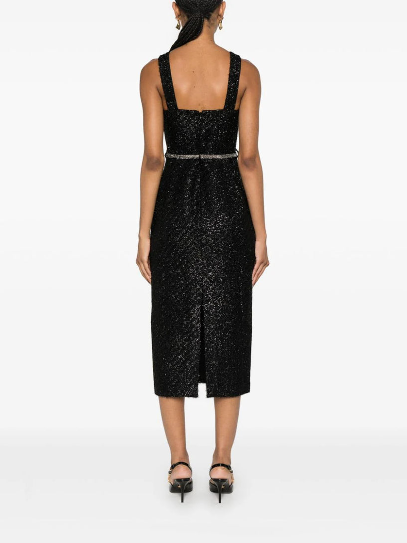 Tinsel Boucle Midi Dress