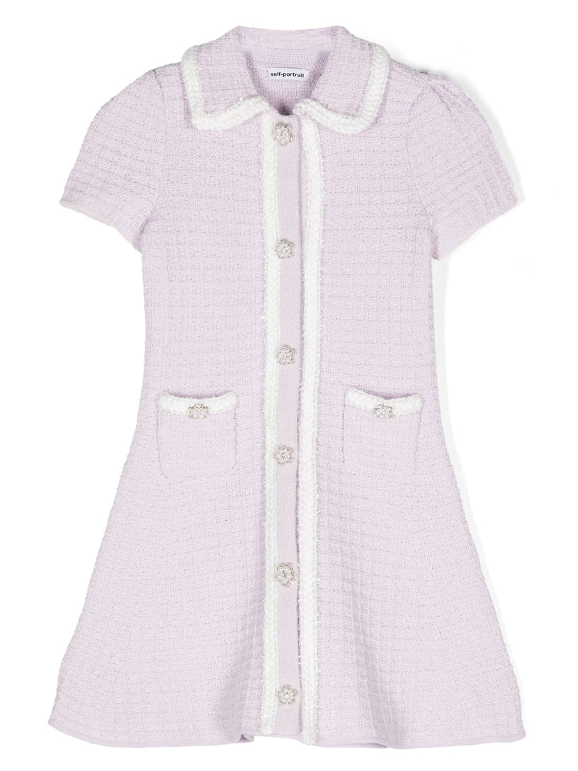 SELF PORTRAIT Kids Knit mini dress