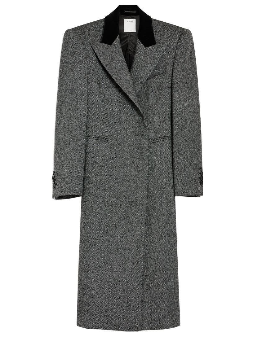 Sportmax Liuto2 oversized masculine coat