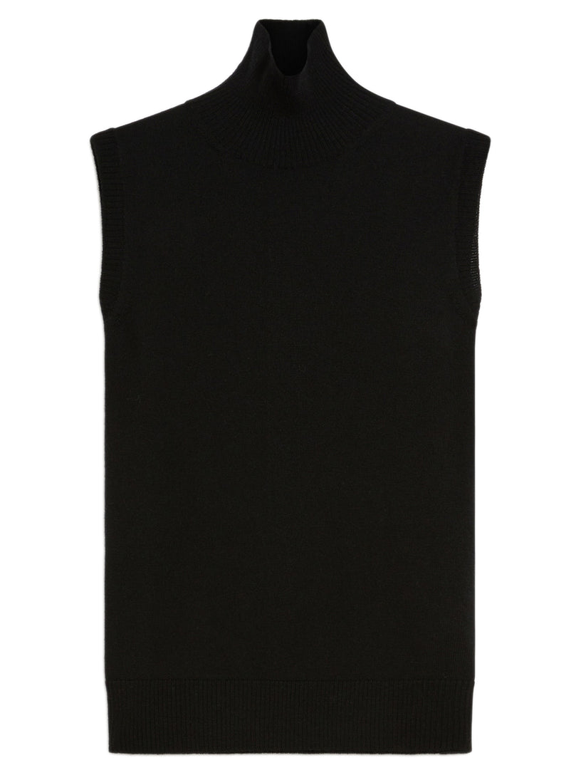 Ardenza sleeveless turtleneck sweater