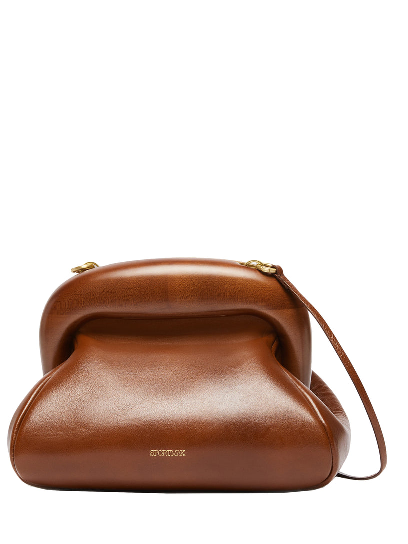 Sportmax Small leather bouba bag