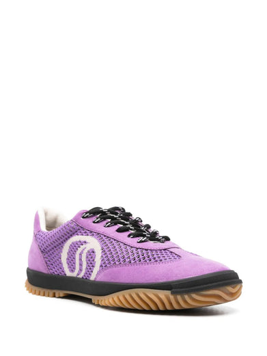 S-Wave Sport Mesh Panelled Sneakers